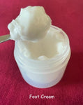 Pink Grapefruit & Patchouli Foot Lotion or Cream