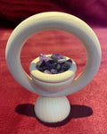 Natural Wood Purple Stone Diffuser