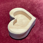 Natural Wood Mini Heart Diffuser