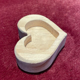 Natural Wood Mini Heart Diffuser