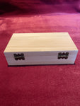 Natural Wood Essential Oil Storage Box (Small)