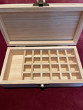 Natural Wood Essential Oil Storage Box (Small)