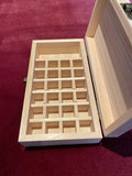 Natural Wood Essential Oil Storage Box (Small)