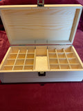 Natural Wood Essential Oil Storage Box (Large)