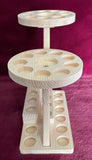 Natural Wood Essential and Carrier Oil Display Tree