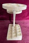 Natural Wood Essential and Carrier Oil Display Tree