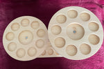 Natural Wood Essential and Carrier Oil Display Tree