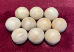 Natural Wood Mini Essential Oil Diffuser Balls
