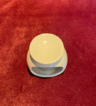 Mini Round Tea-Light Essential Oil Burner (White)