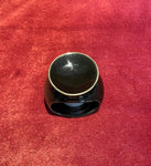Mini Round Tea-Light Essential Oil Burner (Black)