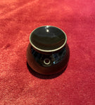 Mini Round Tea-Light Essential Oil Burner (Black)