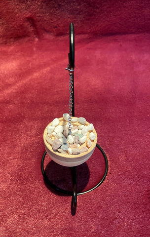 Natural Wood Hanging Stone Diffuser (Natural)