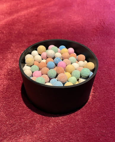 Silicone Dish Multi-Colour Ceramic Ball Essential Oil Diffuser